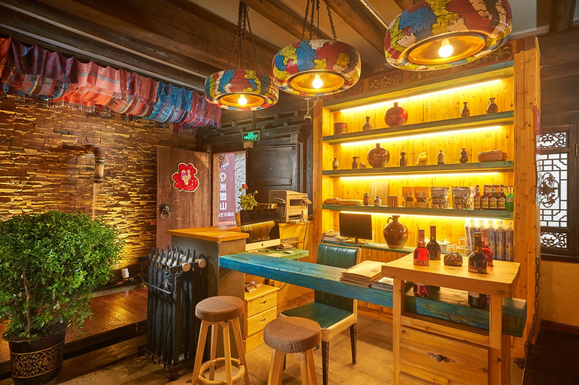 九米雪山原创艺术酒店 香格里拉 外观 照片